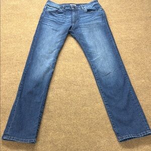 DL1961 Nick Slim Jeans Mens 33x34 Blue Dark Wash Stretch Denim DL Performance